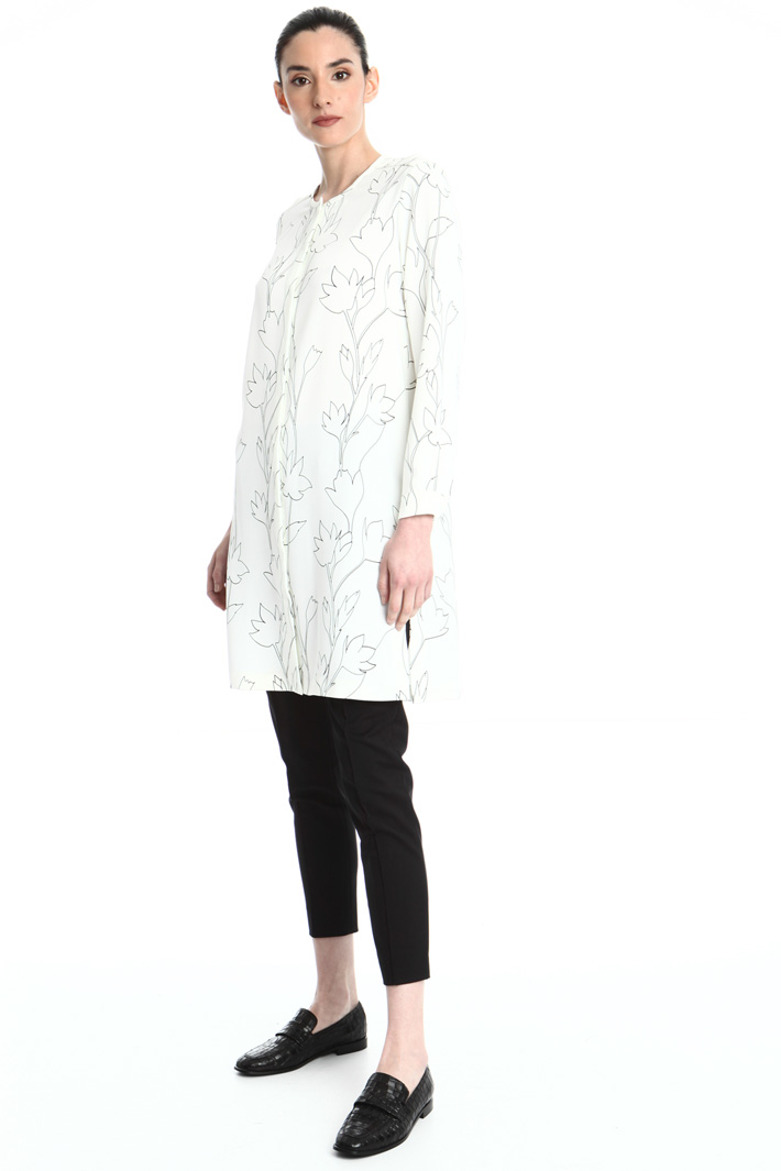 Printed cady tunic Intrend Printed cady tunic Intrend