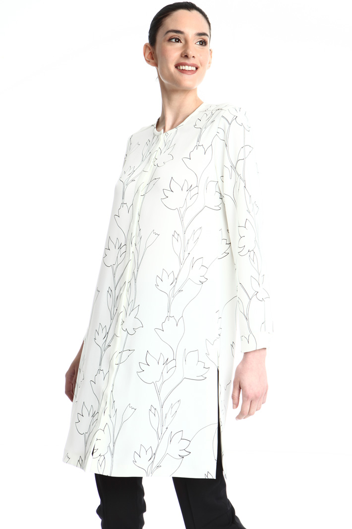Printed cady tunic Intrend Printed cady tunic Intrend