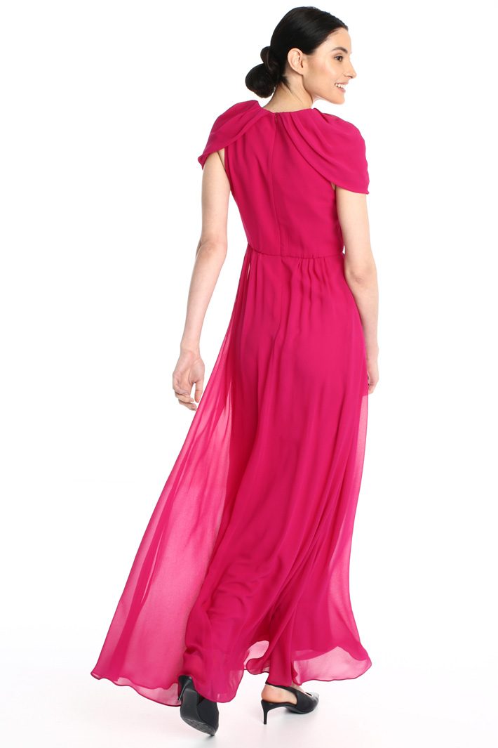 Silk georgette dress Intrend Silk georgette dress Intrend