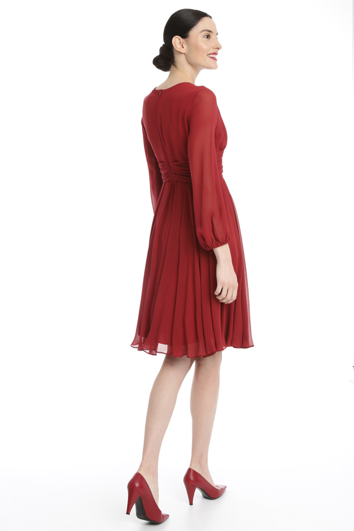 Silk georgette dress Intrend Silk georgette dress Intrend