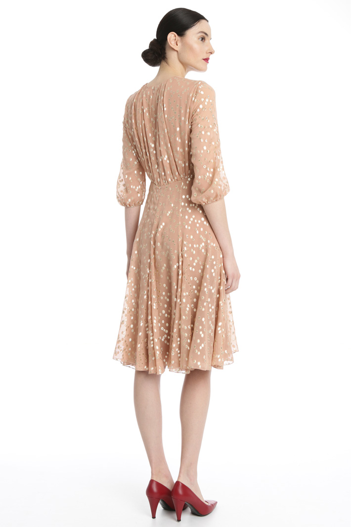 Silk georgette dress Intrend Silk georgette dress Intrend