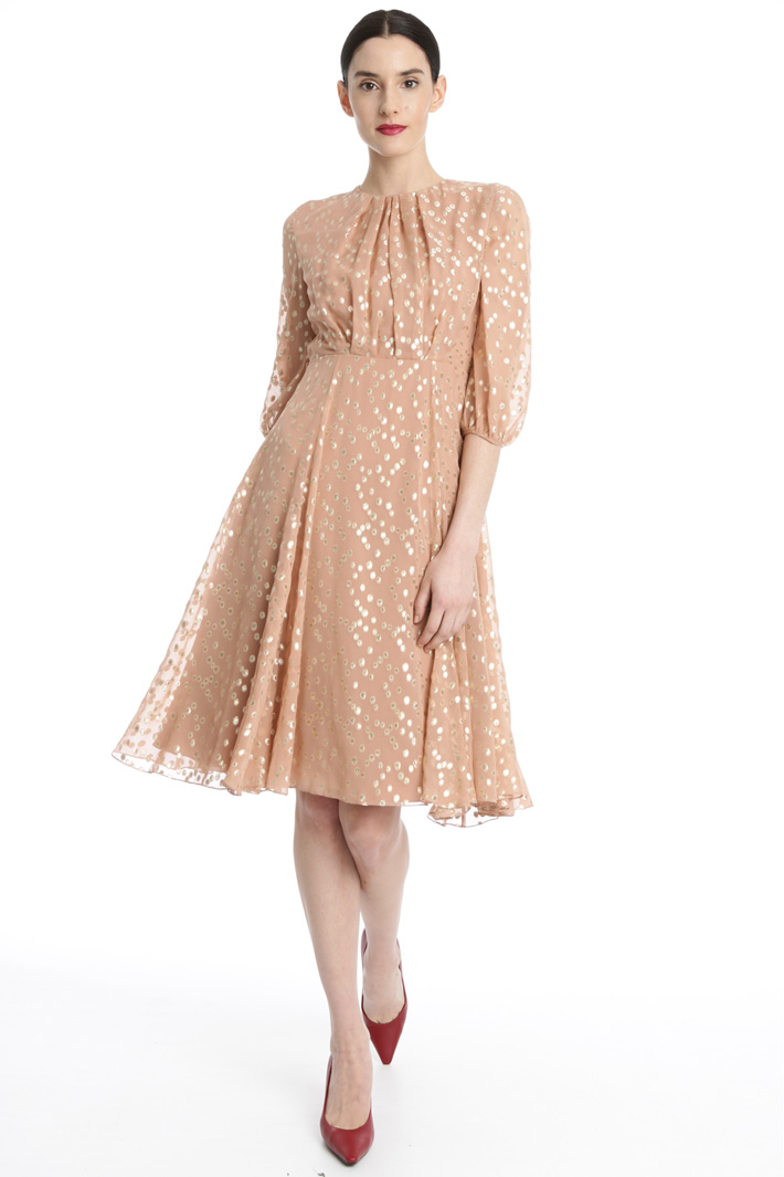 Silk georgette dress Intrend Silk georgette dress Intrend
