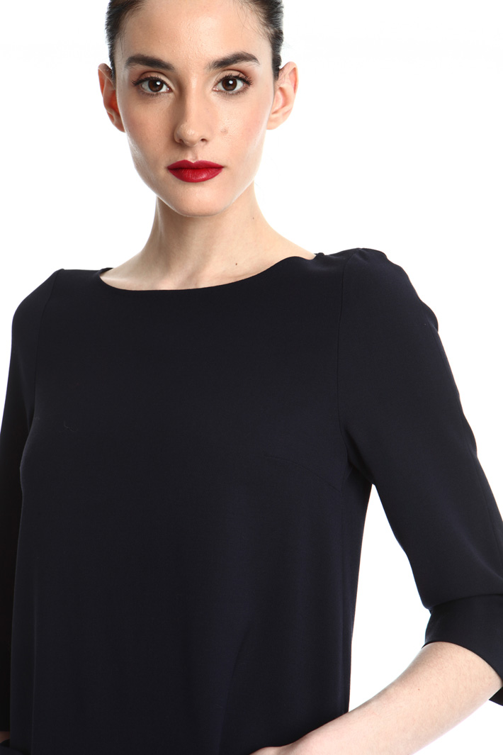 Wool crepe dress Intrend Wool crepe dress Intrend