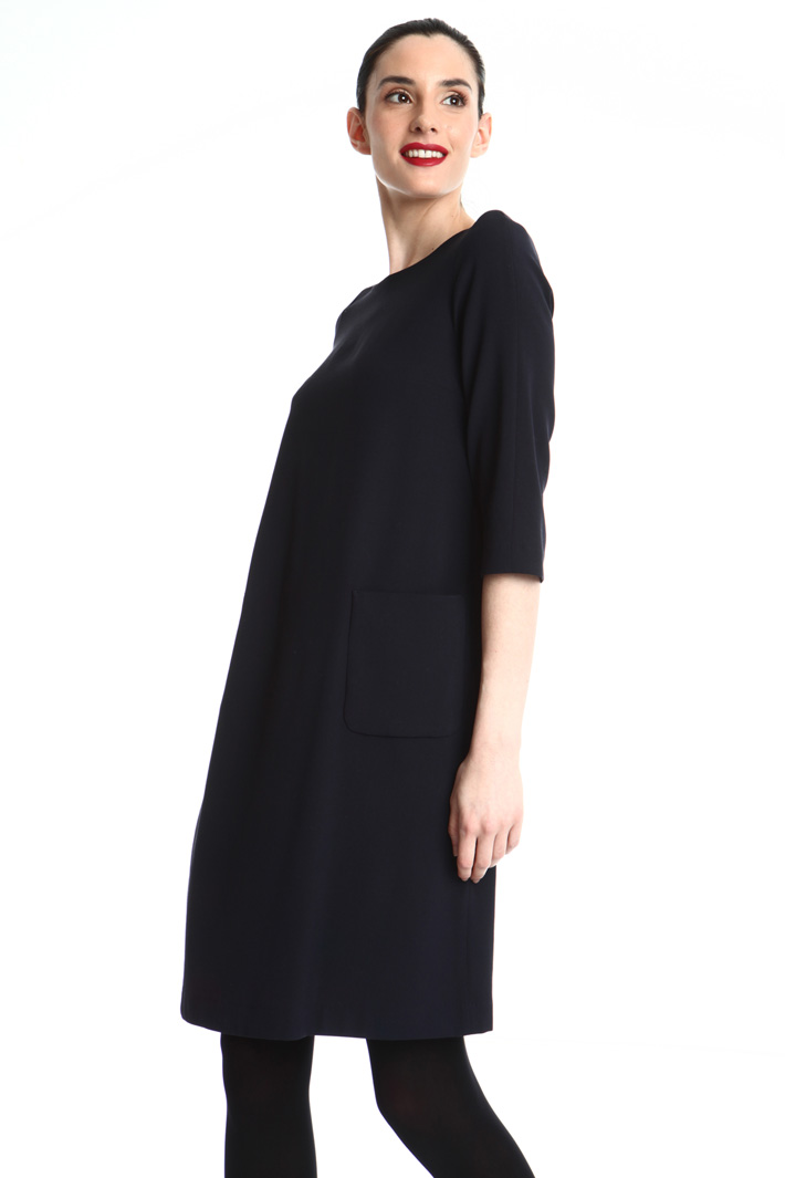 Wool crepe dress Intrend Wool crepe dress Intrend