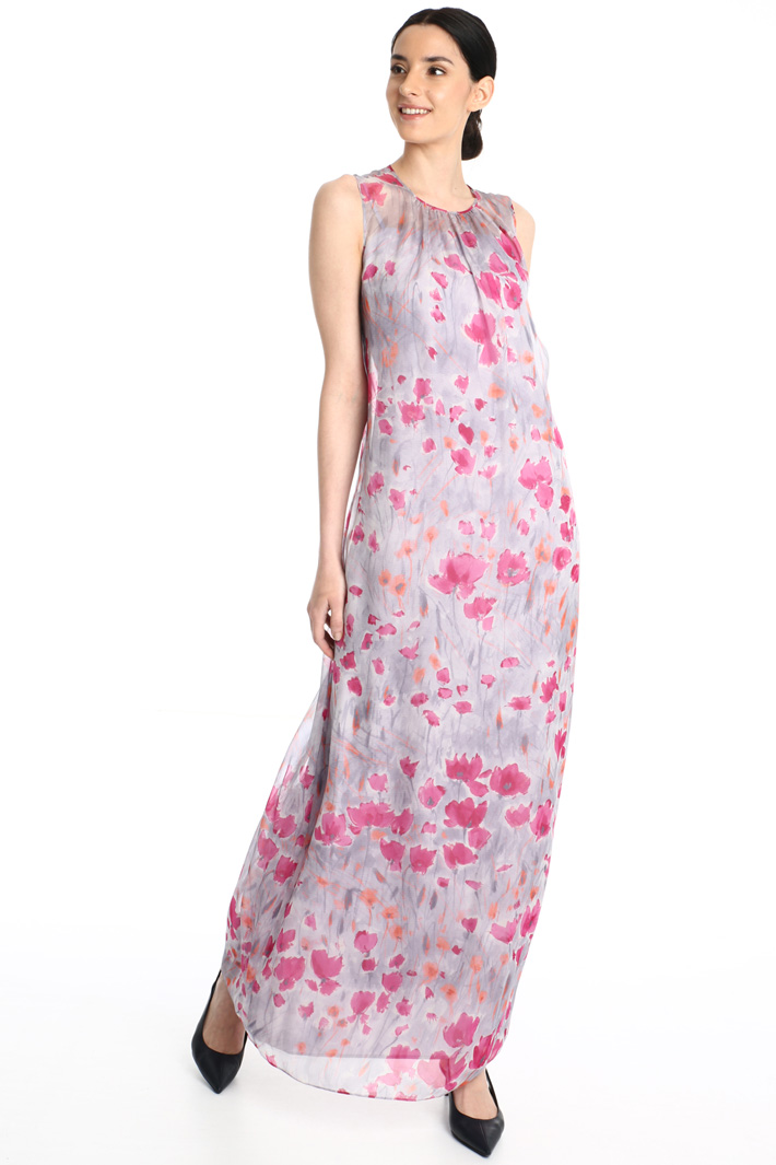 Silk chiffon dress Intrend Silk chiffon dress Intrend