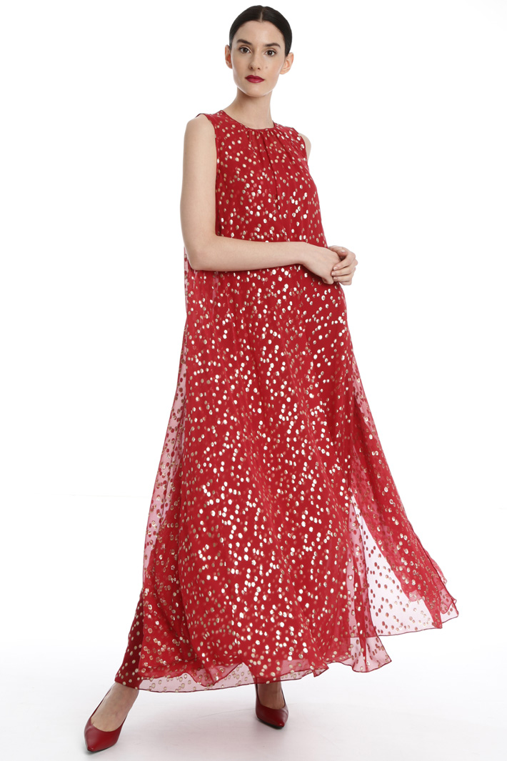Silk georgette dress Intrend Silk georgette dress Intrend
