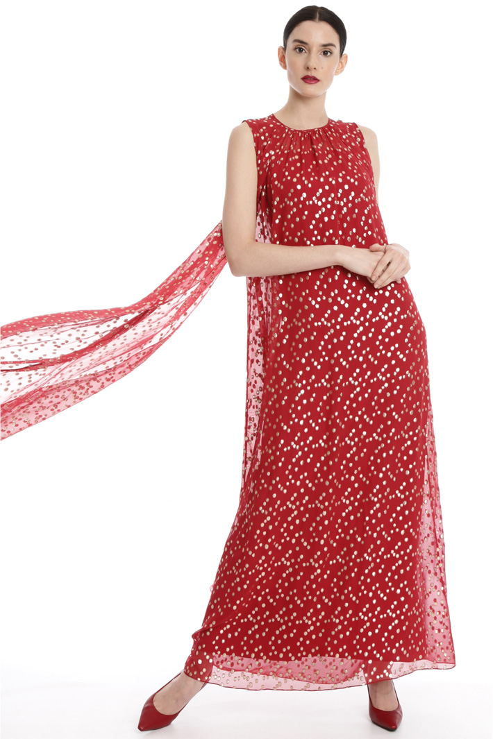Silk georgette dress Intrend Silk georgette dress Intrend