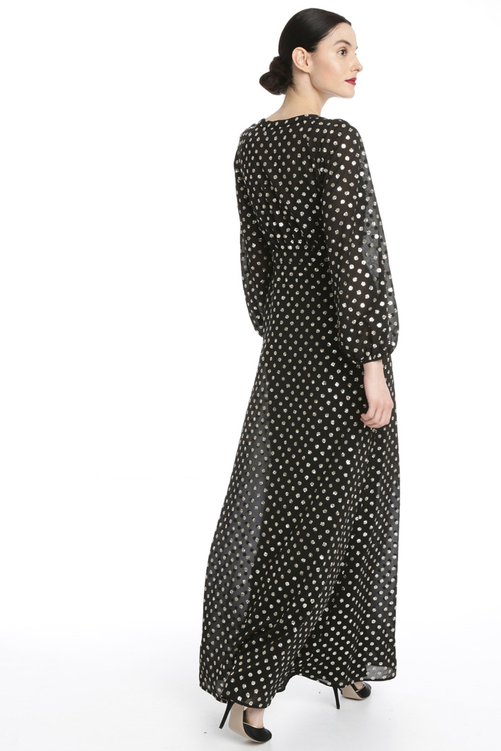 Glitter georgette dress Intrend Glitter georgette dress Intrend