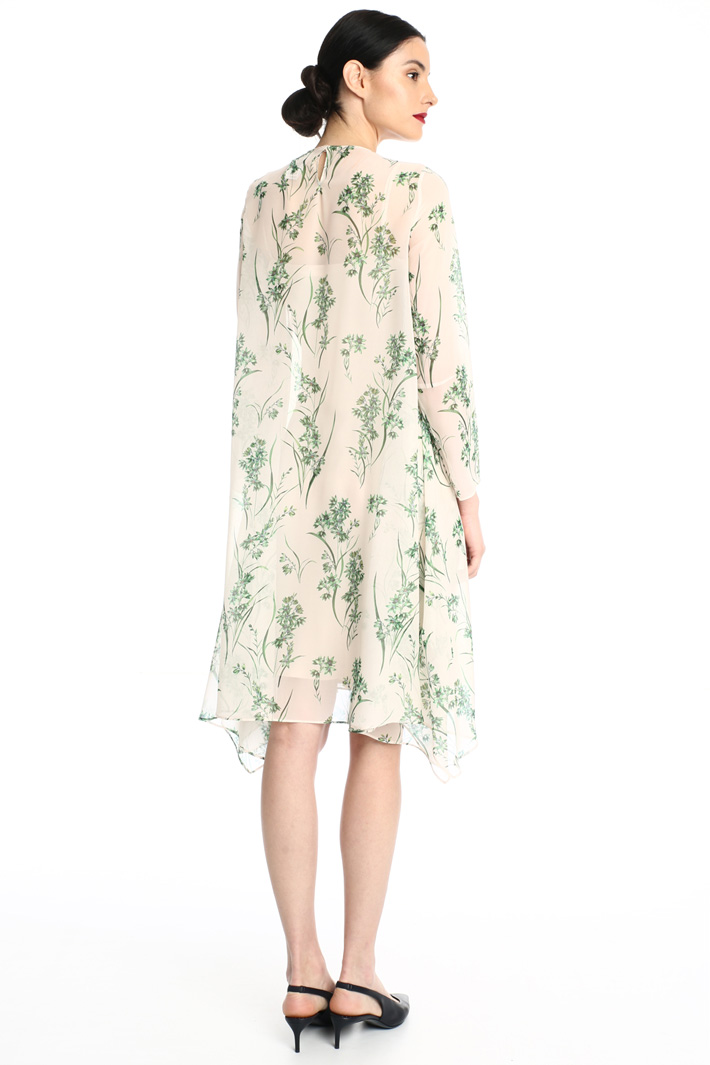 Silk georgette dress Intrend Silk georgette dress Intrend