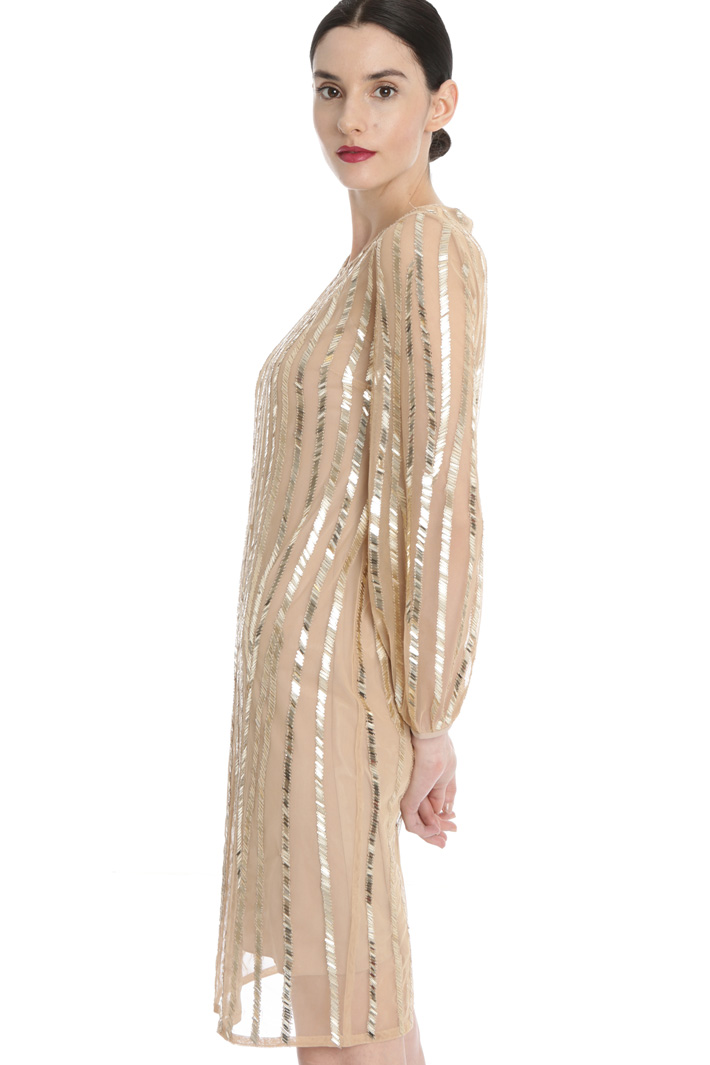 Sequin tulle dress Intrend Sequin tulle dress Intrend