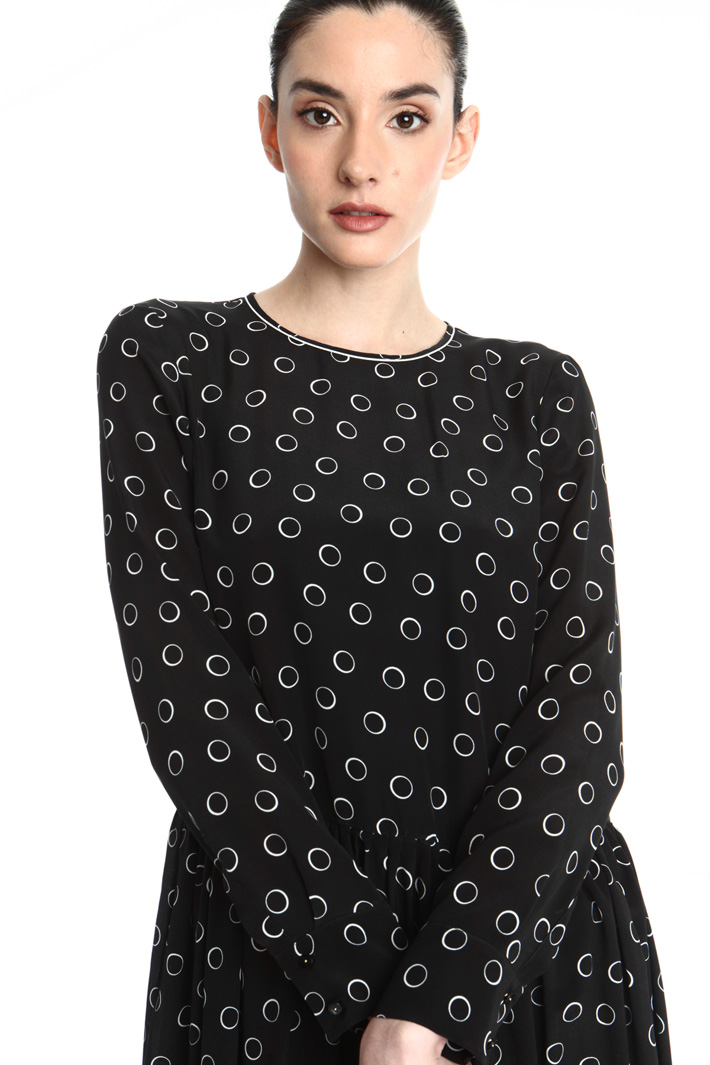 Silk crepe de chine dress Intrend Silk crepe de chine dress Intrend