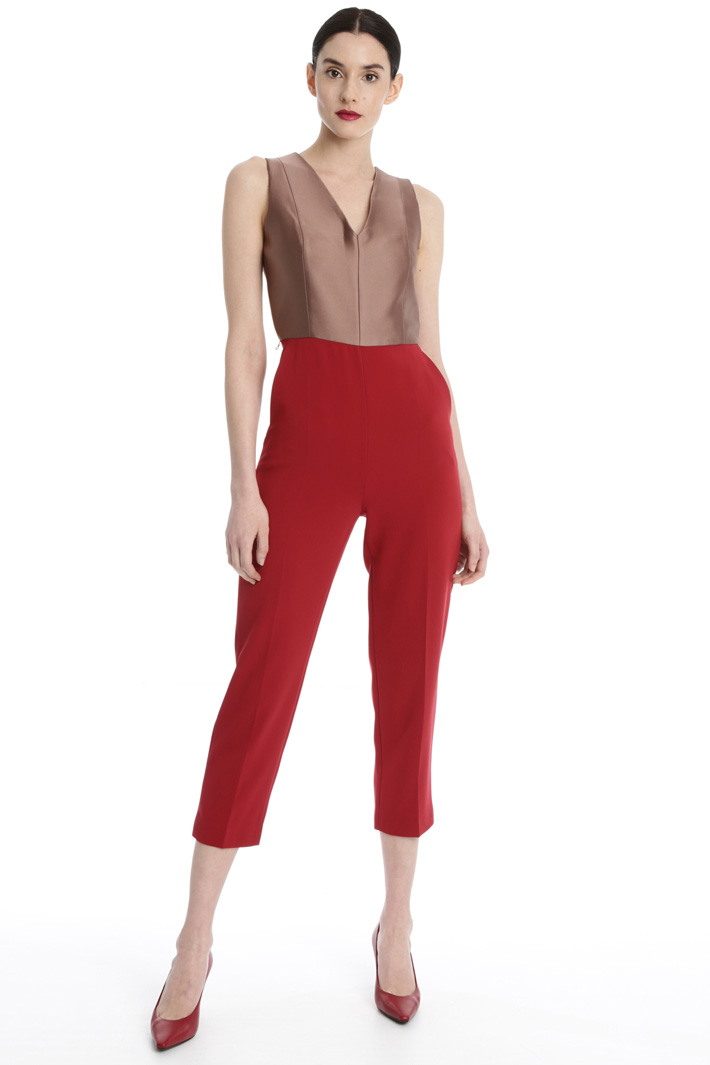 Cady and silk jumpsuit Intrend Cady and silk jumpsuit Intrend