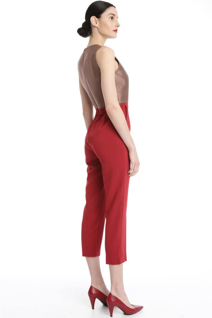 Cady and silk jumpsuit Intrend Cady and silk jumpsuit Intrend