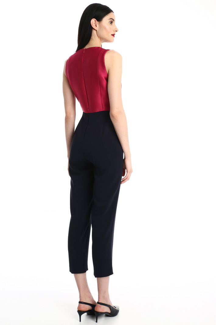 Cady and silk jumpsuit Intrend Cady and silk jumpsuit Intrend