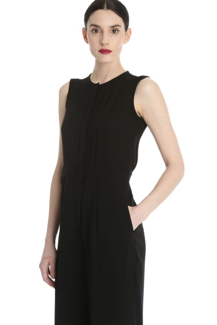 Pleated cady jumpsuit Intrend Pleated cady jumpsuit Intrend