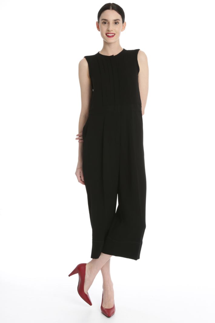 Pleated cady jumpsuit Intrend Pleated cady jumpsuit Intrend