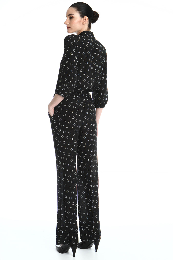 Silk crepe de chine jumpsuit Intrend Silk crepe de chine jumpsuit Intrend
