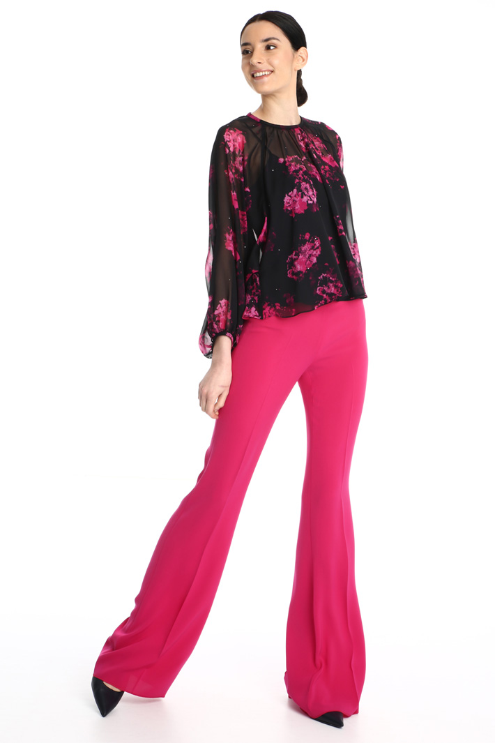 Silk georgette blouse Intrend Silk georgette blouse Intrend