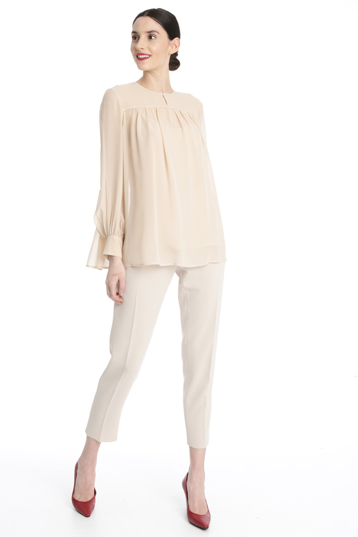 Silk georgette blouse Intrend Silk georgette blouse Intrend