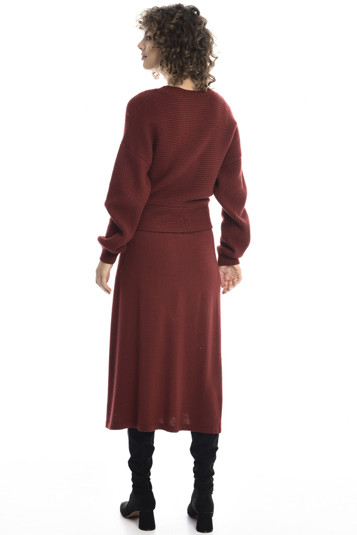 Knit top and dress Intrend Knit top and dress Intrend
