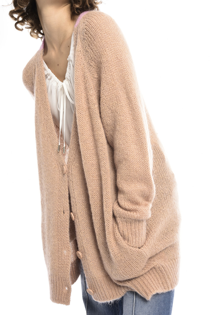 Open front mohair cardigan Intrend Open front mohair cardigan Intrend