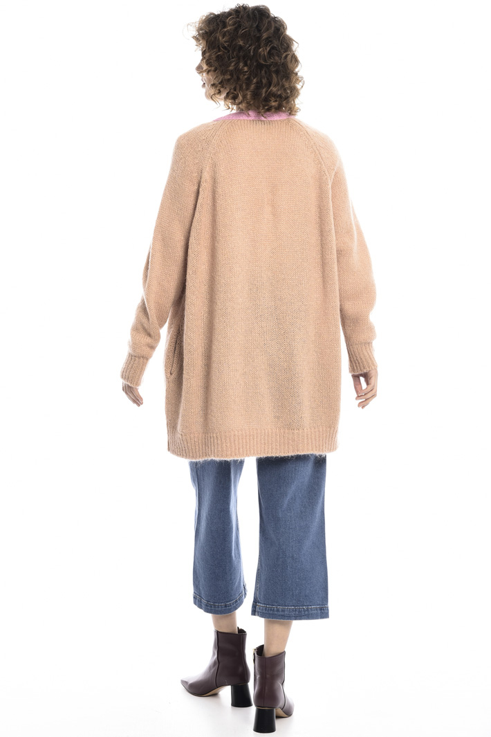 Open front mohair cardigan Intrend Open front mohair cardigan Intrend
