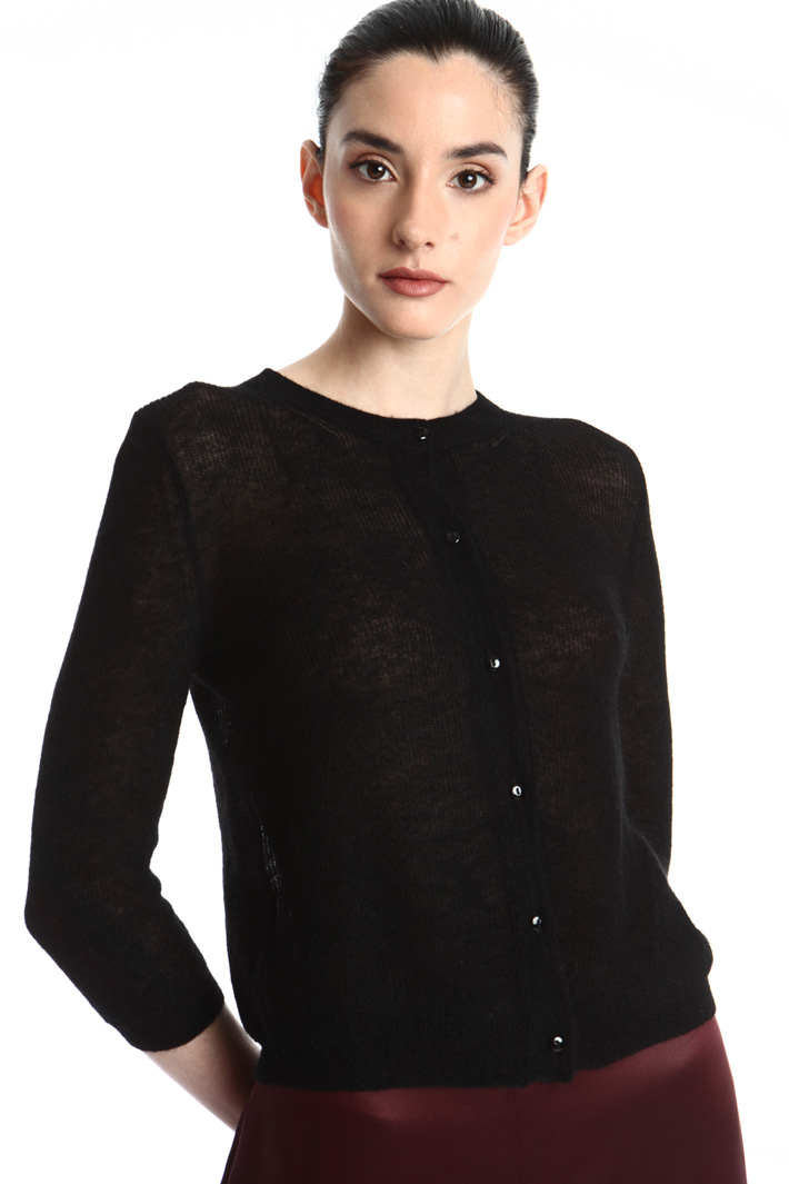Mohair gauze cardigan Intrend Mohair gauze cardigan Intrend