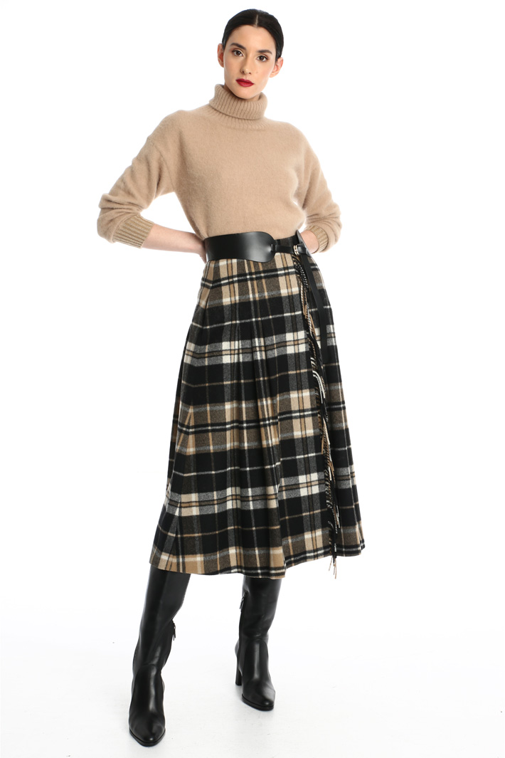 Brushed turtleneck sweater Intrend Brushed turtleneck sweater Intrend