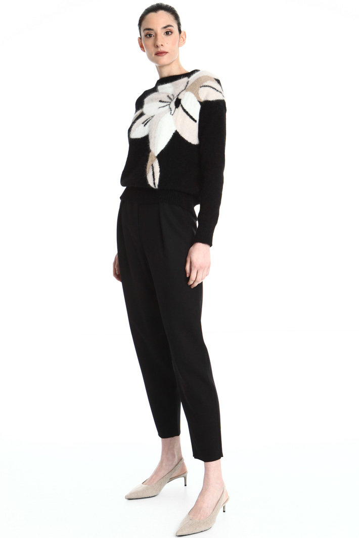Angora and wool sweater Intrend Angora and wool sweater Intrend