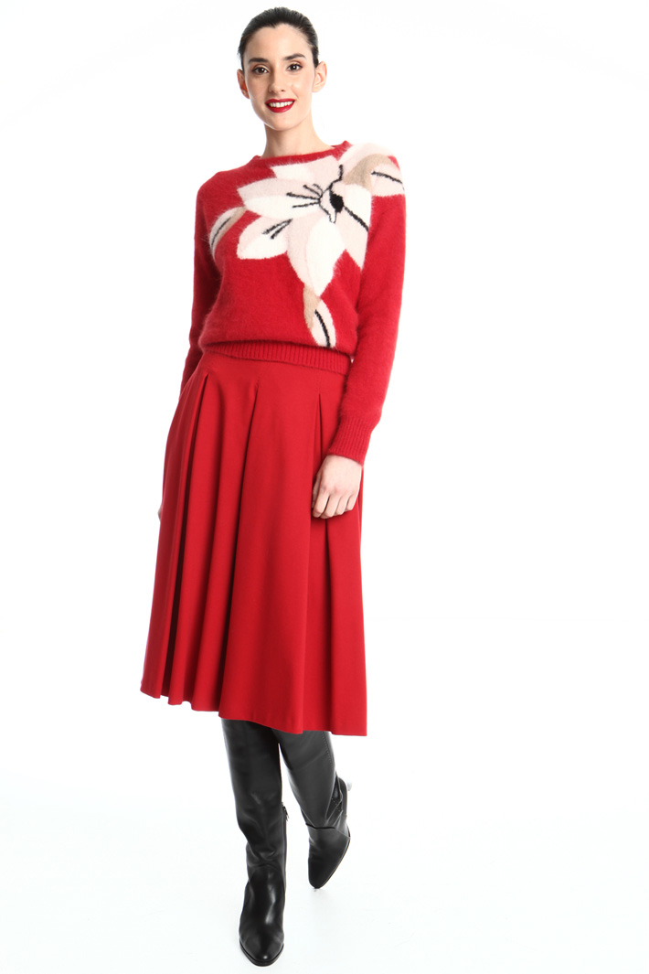 Angora and wool sweater Intrend Angora and wool sweater Intrend