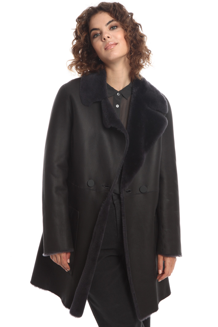 Shearling coat Intrend Shearling coat Intrend
