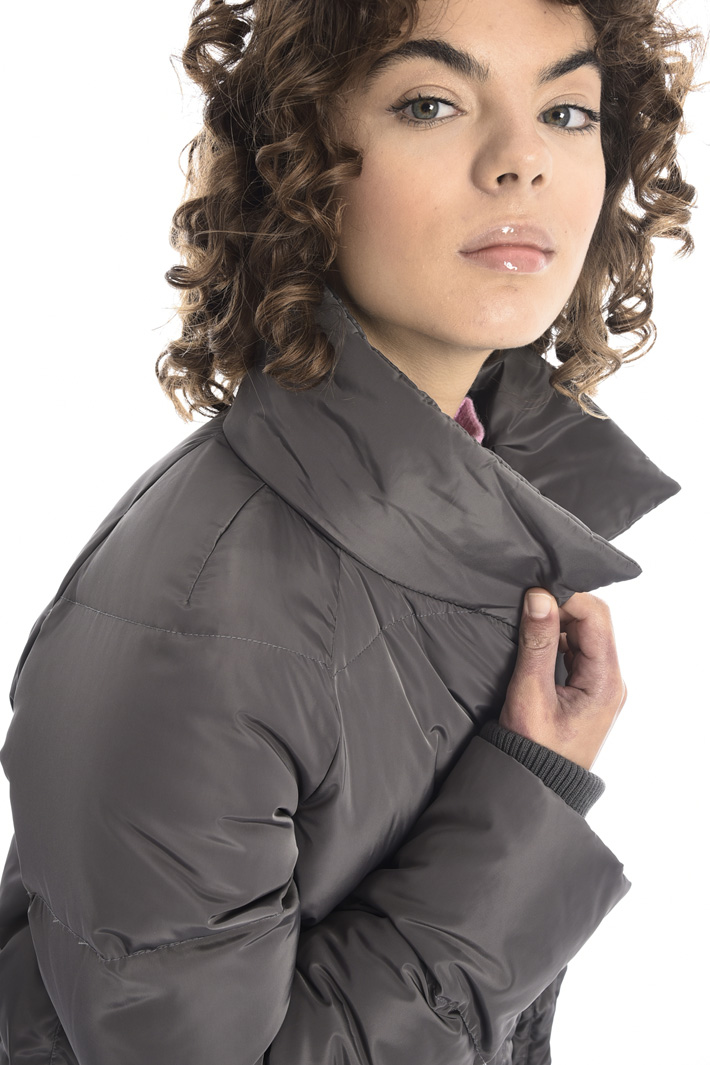 Mongolian fur trim down coat Intrend Mongolian fur trim down coat Intrend