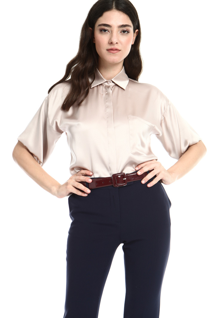 Varnished effect belt Intrend Varnished effect belt Intrend