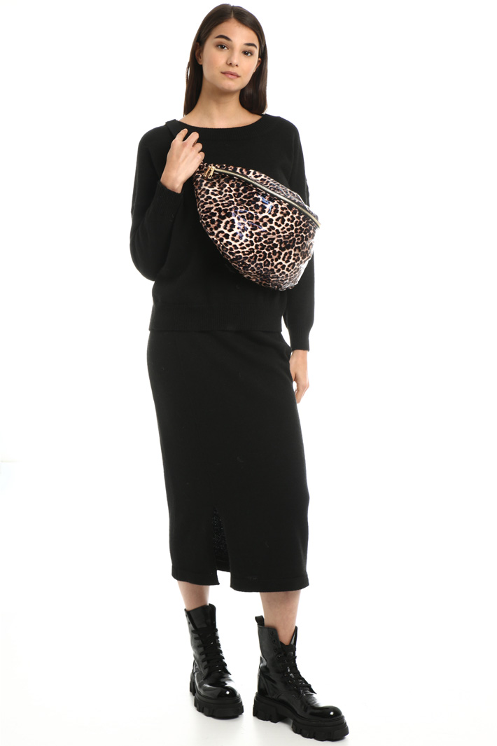 Printed belt bag Intrend Printed belt bag Intrend
