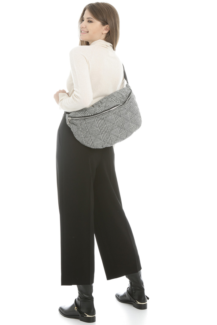 Quilted effect belt bag Intrend Quilted effect belt bag Intrend