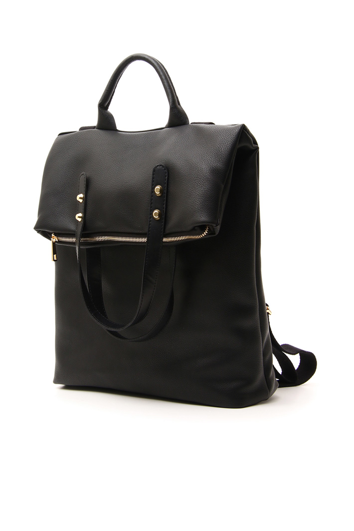 Faux-leather backpack Intrend Faux-leather backpack Intrend