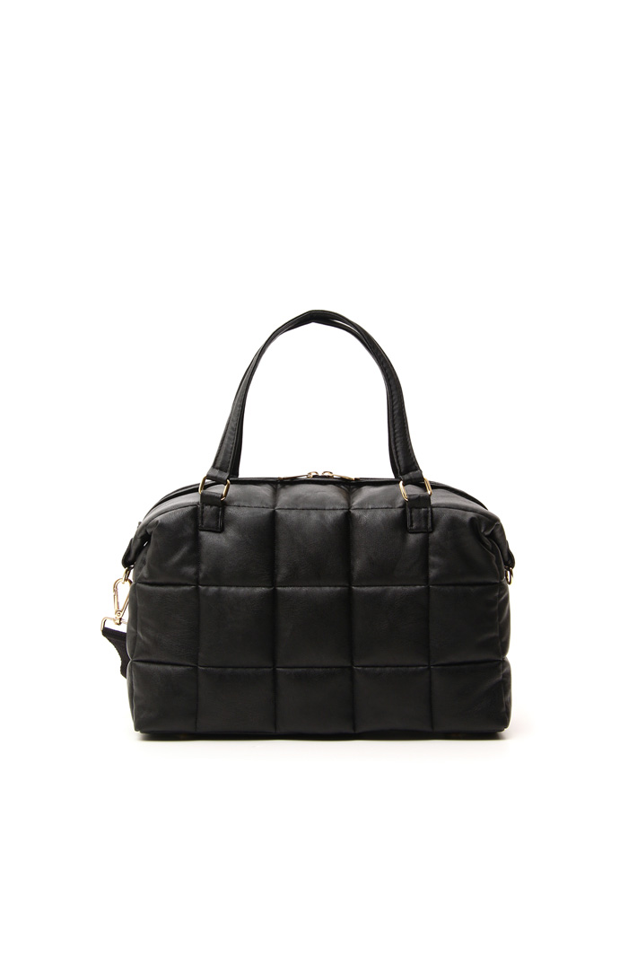 Faux leather Boston bag Intrend Faux leather Boston bag Intrend