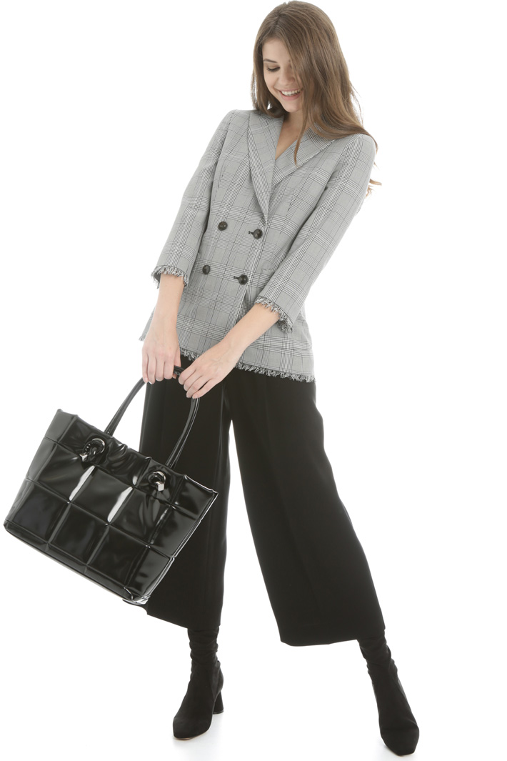 Quilted varnished bag Intrend Quilted varnished bag Intrend
