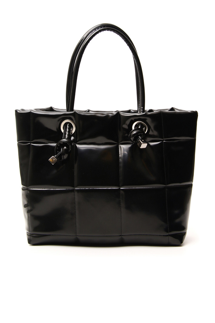 Quilted varnished bag Intrend Quilted varnished bag Intrend