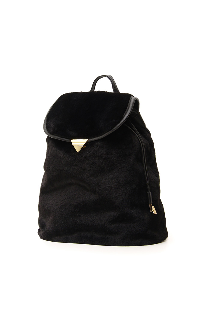 Plush backpack Intrend Plush backpack Intrend