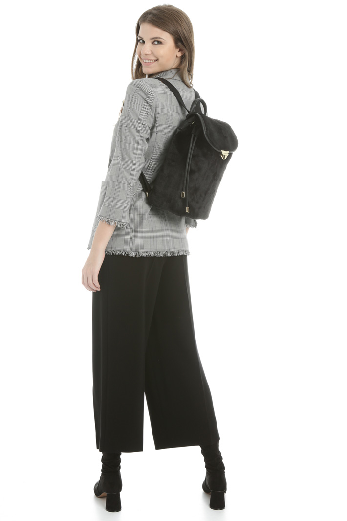 Plush backpack Intrend Plush backpack Intrend