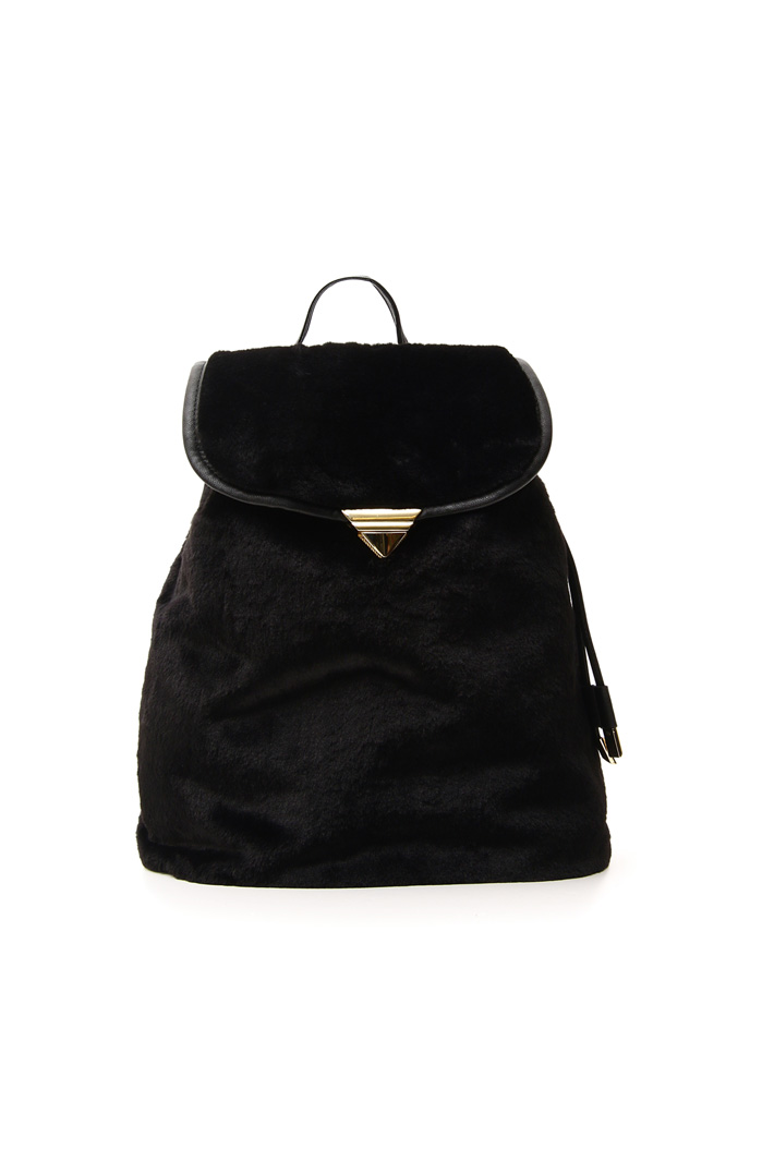 Plush backpack Intrend Plush backpack Intrend