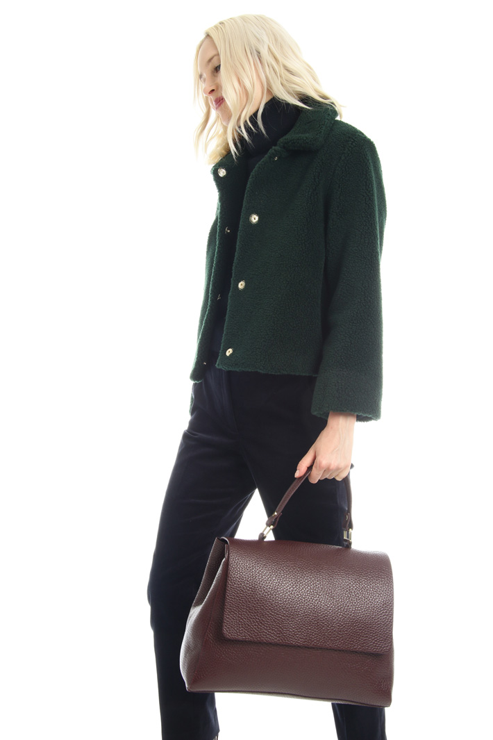 Leather hand bag Intrend Leather hand bag Intrend