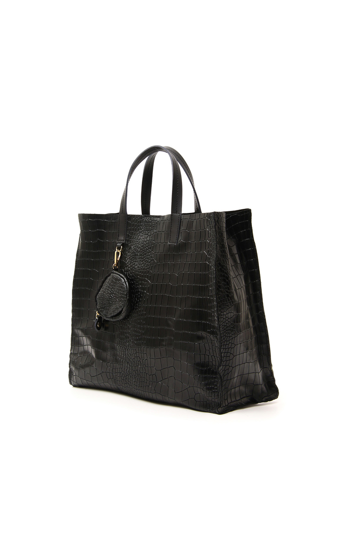 Borsa in pelle stampa cocco Intrend Borsa in pelle stampa cocco Intrend