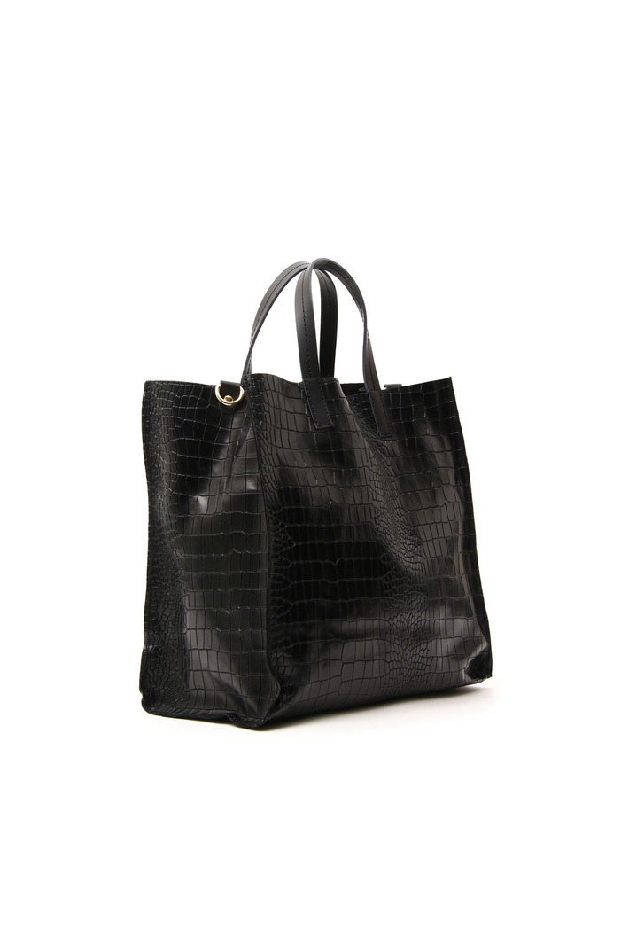Borsa in pelle stampa cocco Intrend Borsa in pelle stampa cocco Intrend