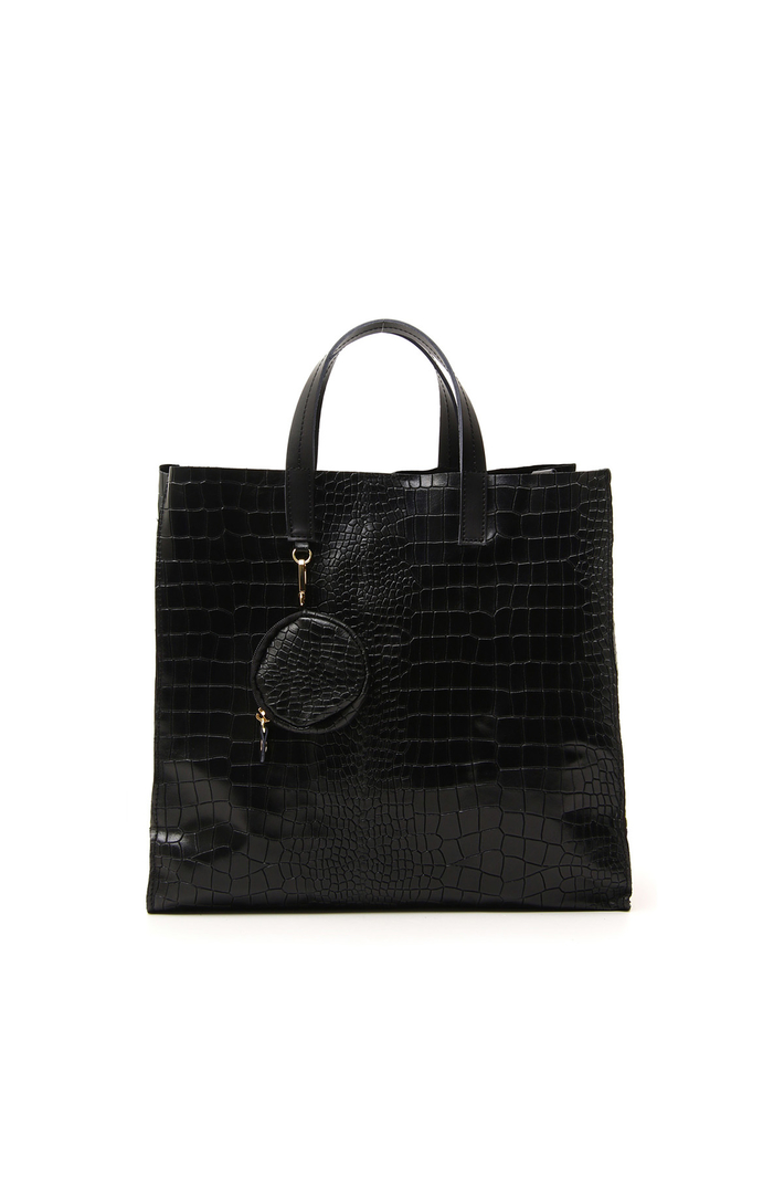 Borsa in pelle stampa cocco Intrend Borsa in pelle stampa cocco Intrend