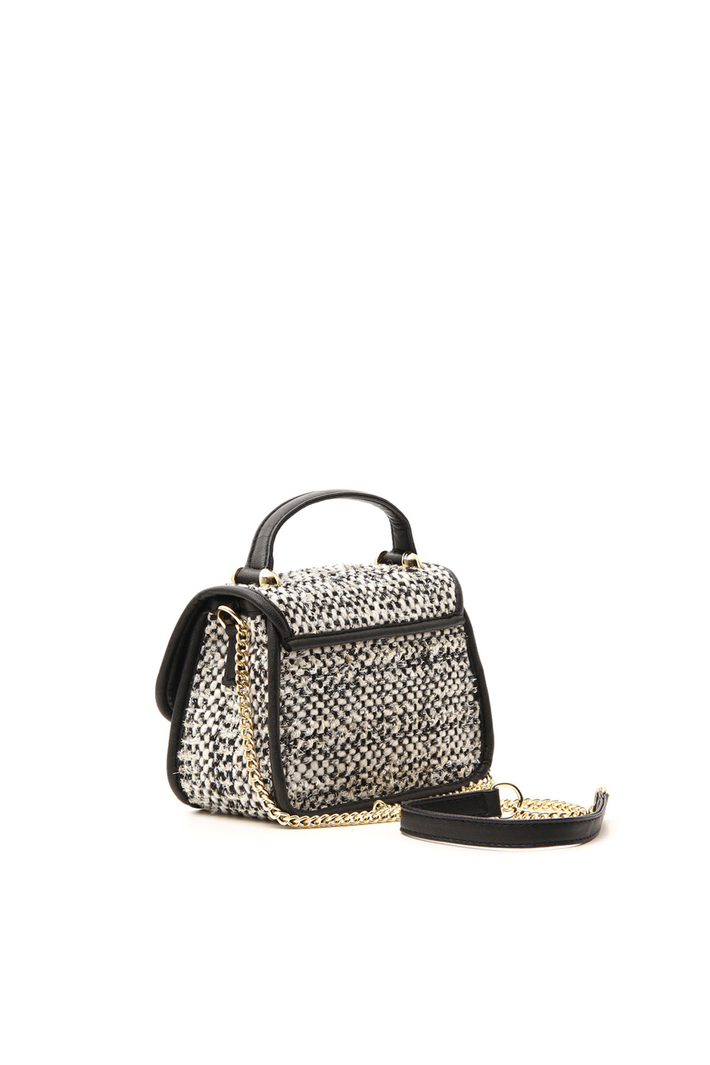 Borsa in tweed e similpelle Intrend Borsa in tweed e similpelle Intrend