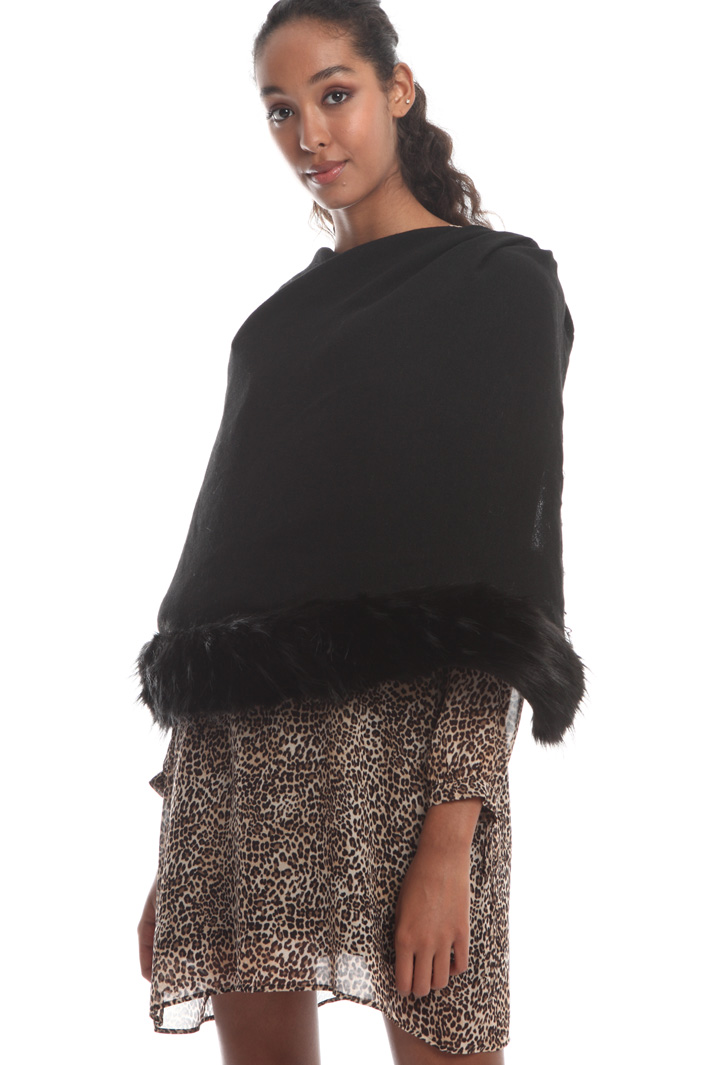 Wool and alpaca stole Intrend Wool and alpaca stole Intrend