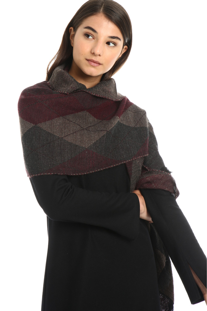 Wool and alpaca stole Intrend Wool and alpaca stole Intrend