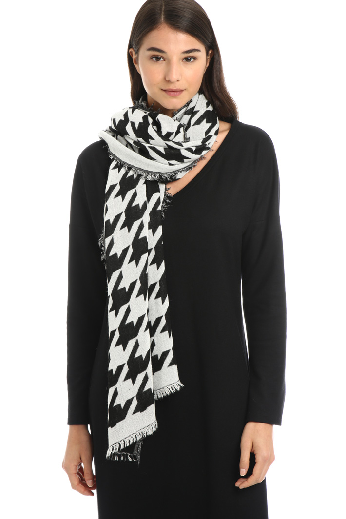 Wool alpaca scarf Intrend Wool alpaca scarf Intrend